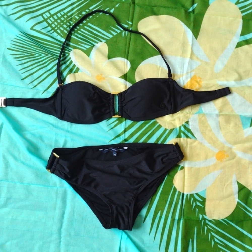 🌸FRENCH CONNECTION BANDEAU BIKINI